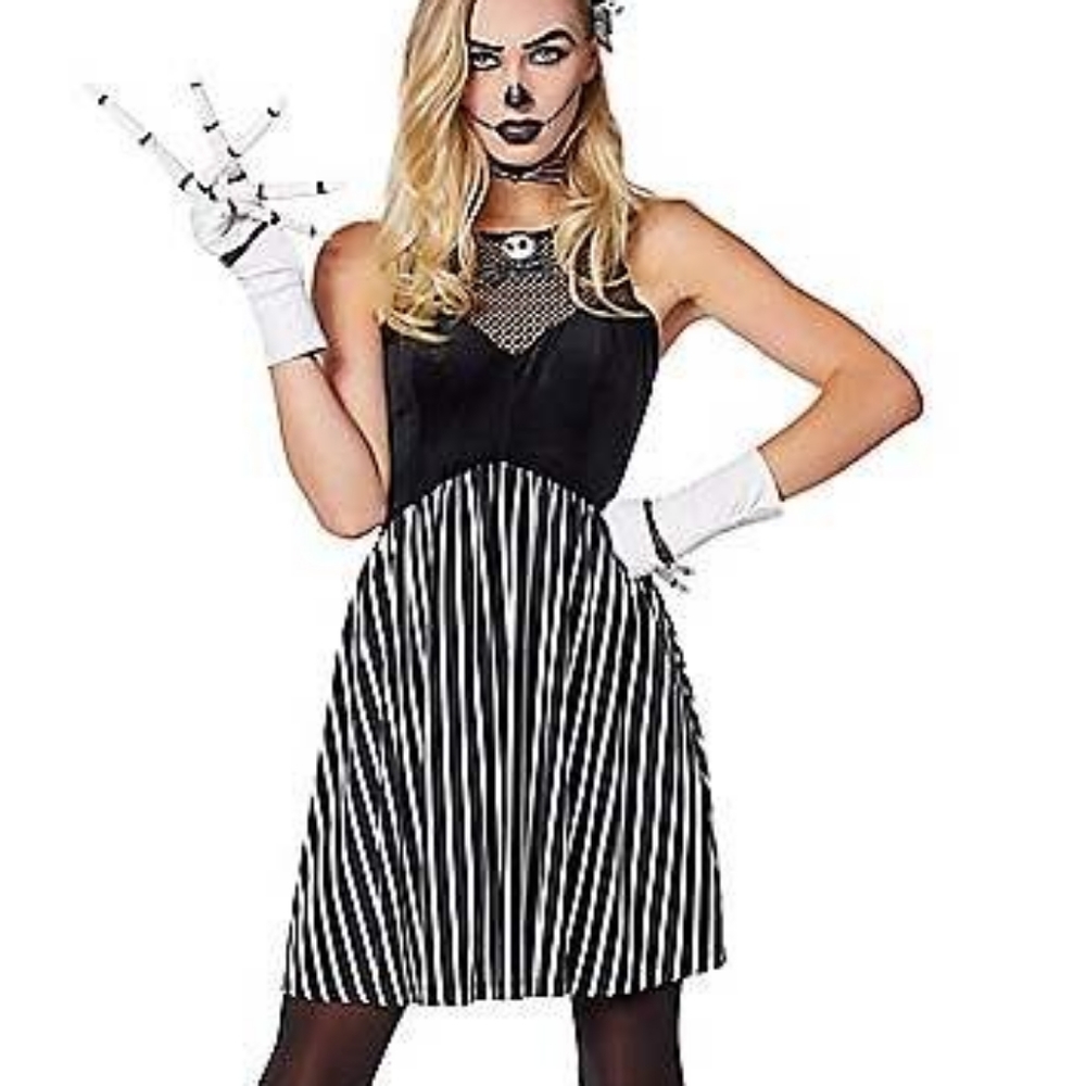 COPY - Jack Skellington dress. Small